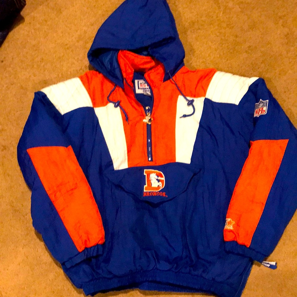 Vintage Denver Broncos Starter Pull-Over